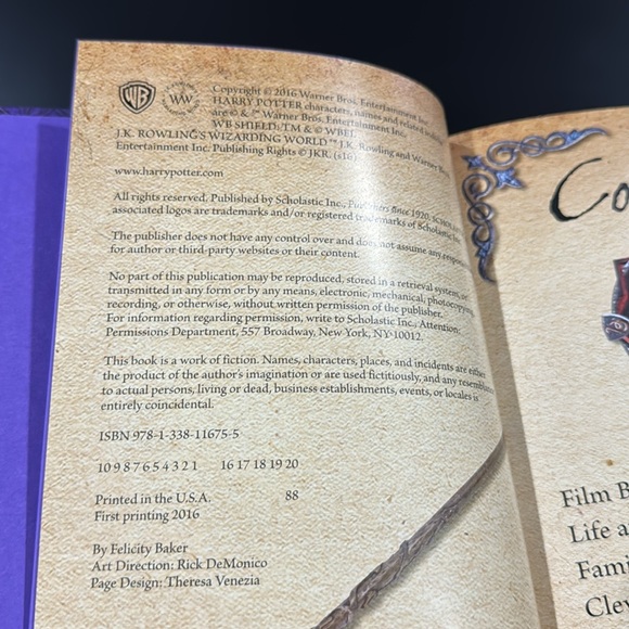 Harry Potter Hermione Granger: Cinematic Guide - Scholastic Hardcover Book - Picture 5 of 7